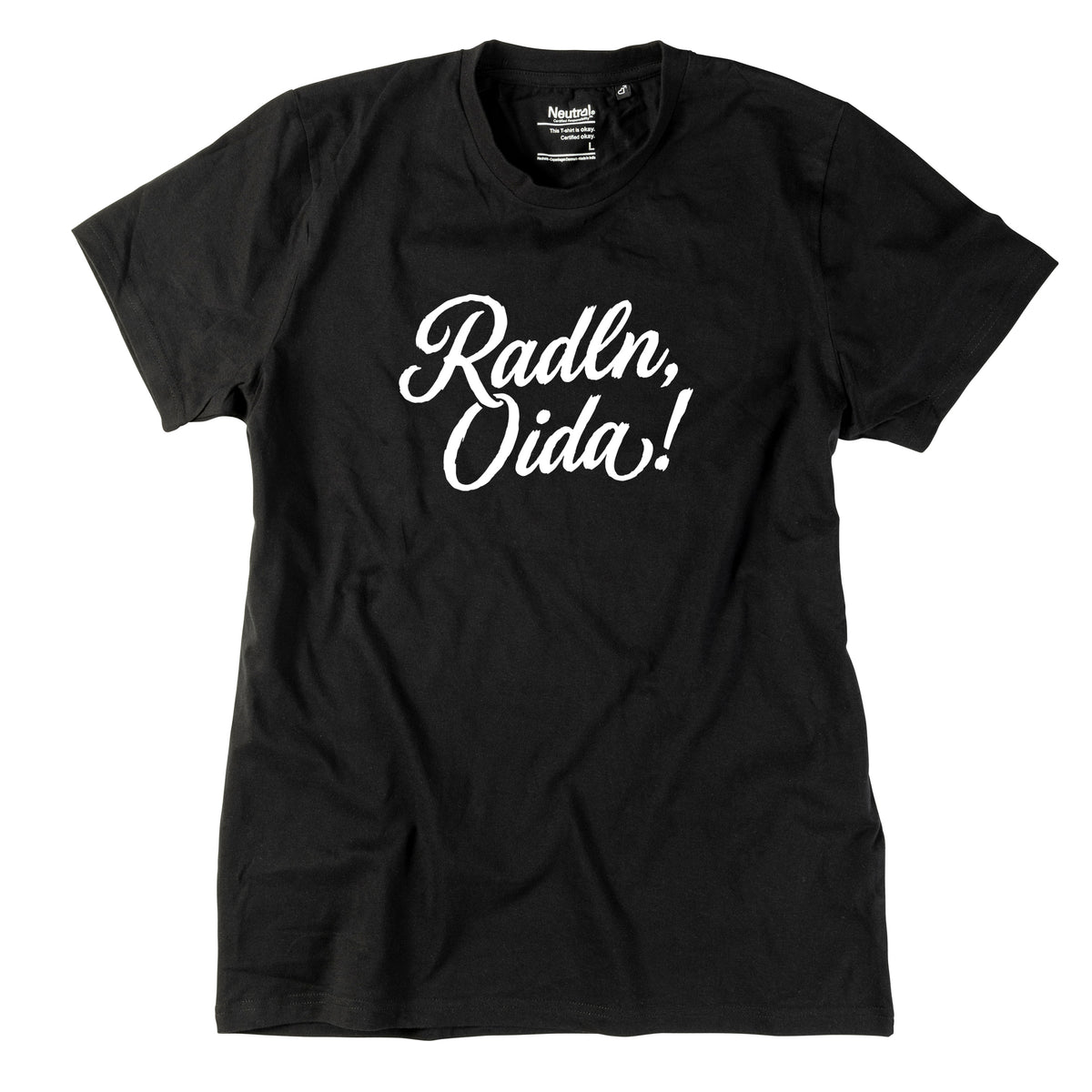 Herren-Shirt "Radln, Oida!"