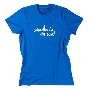 Herren - Shirt "sandln in da sun!" - meinherzschlag.de