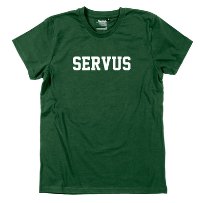 Herren - Shirt "SERVUS" - meinherzschlag.de