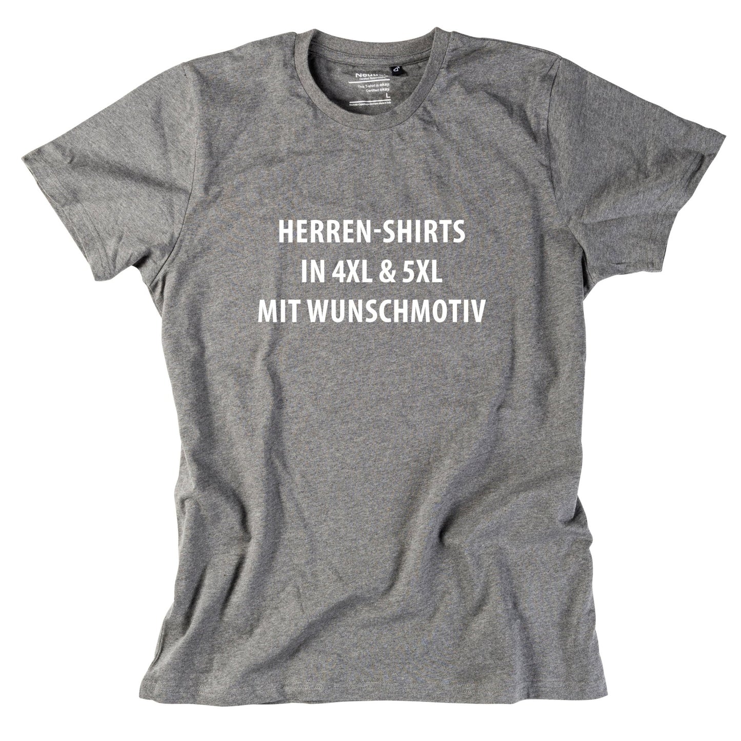 Herren - Shirt in Sondergröße - meinherzschlag.de