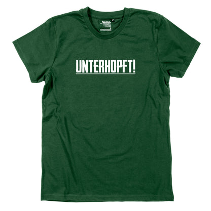 Herren - Shirt "Unterhopft" - meinherzschlag.de