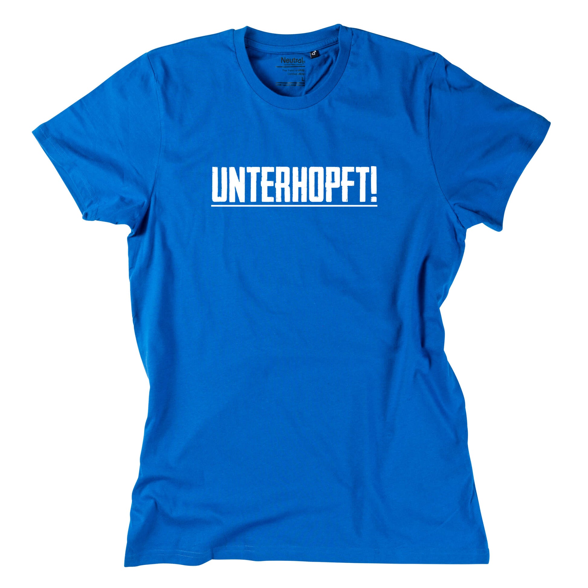 Herren - Shirt "Unterhopft" - meinherzschlag.de