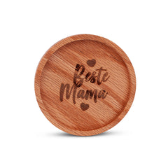 Holz-Untersetzer "Beste Mama"