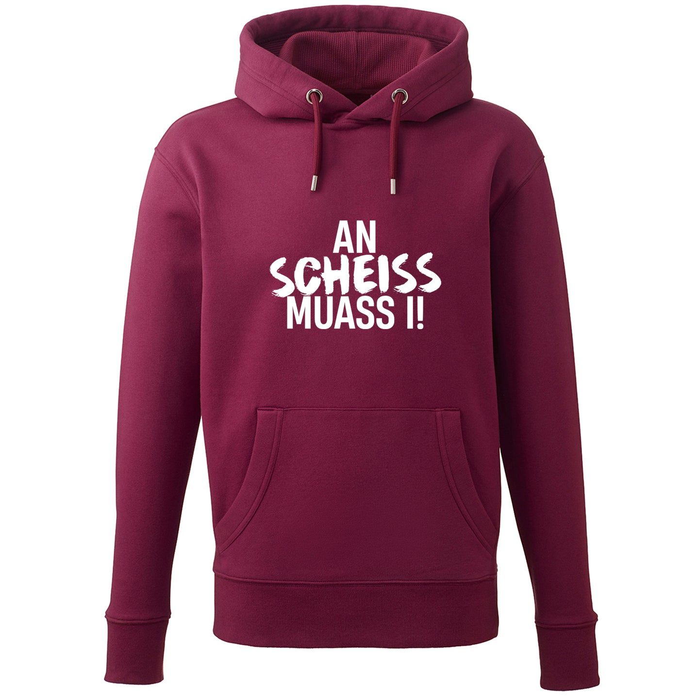 Hoodie "An Scheiss muass i!" - meinherzschlag.de