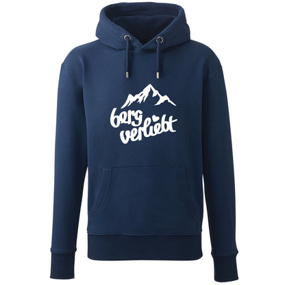 Hoodie "bergverliebt ❤" - meinherzschlag.de