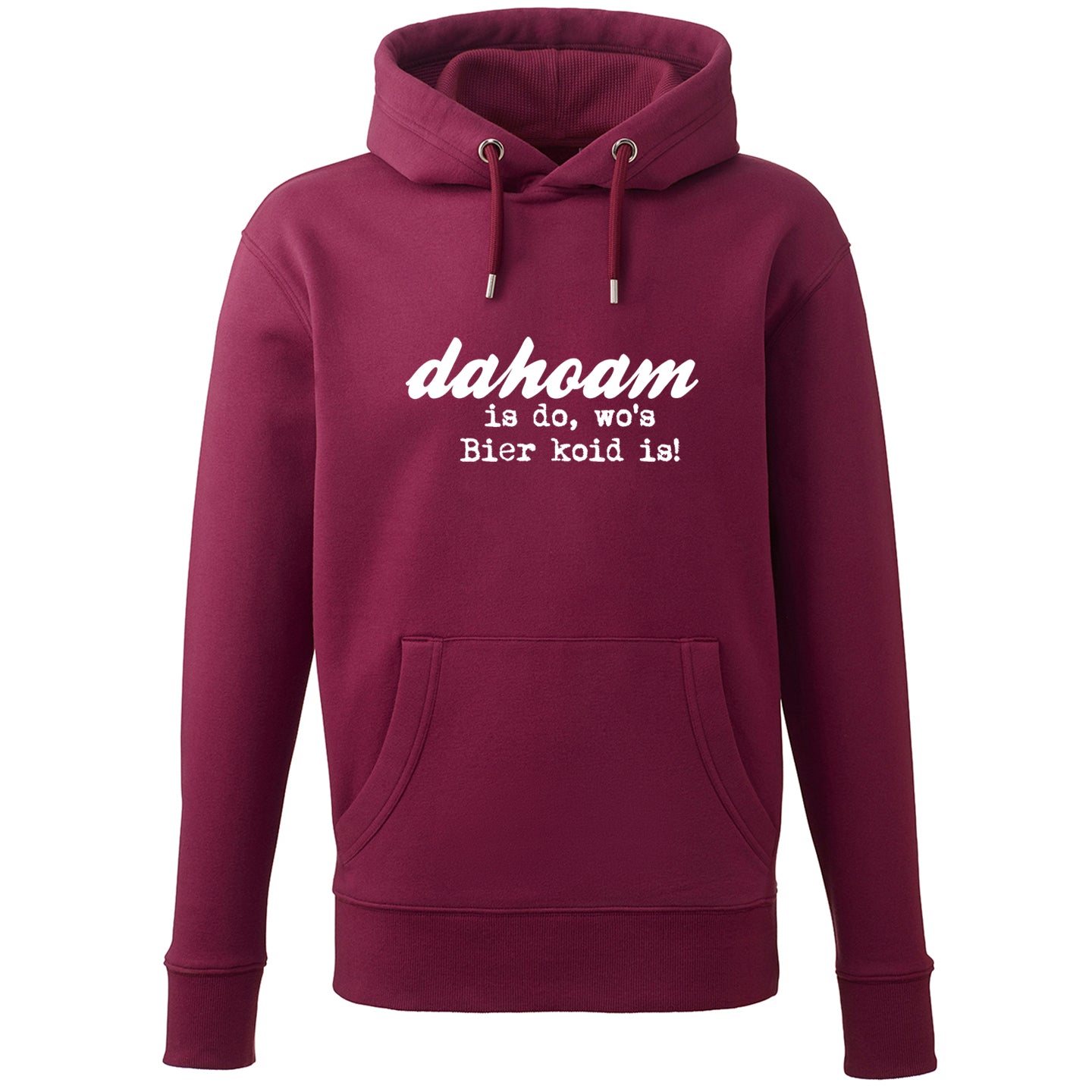 Hoodie "Bier koid" - meinherzschlag.de
