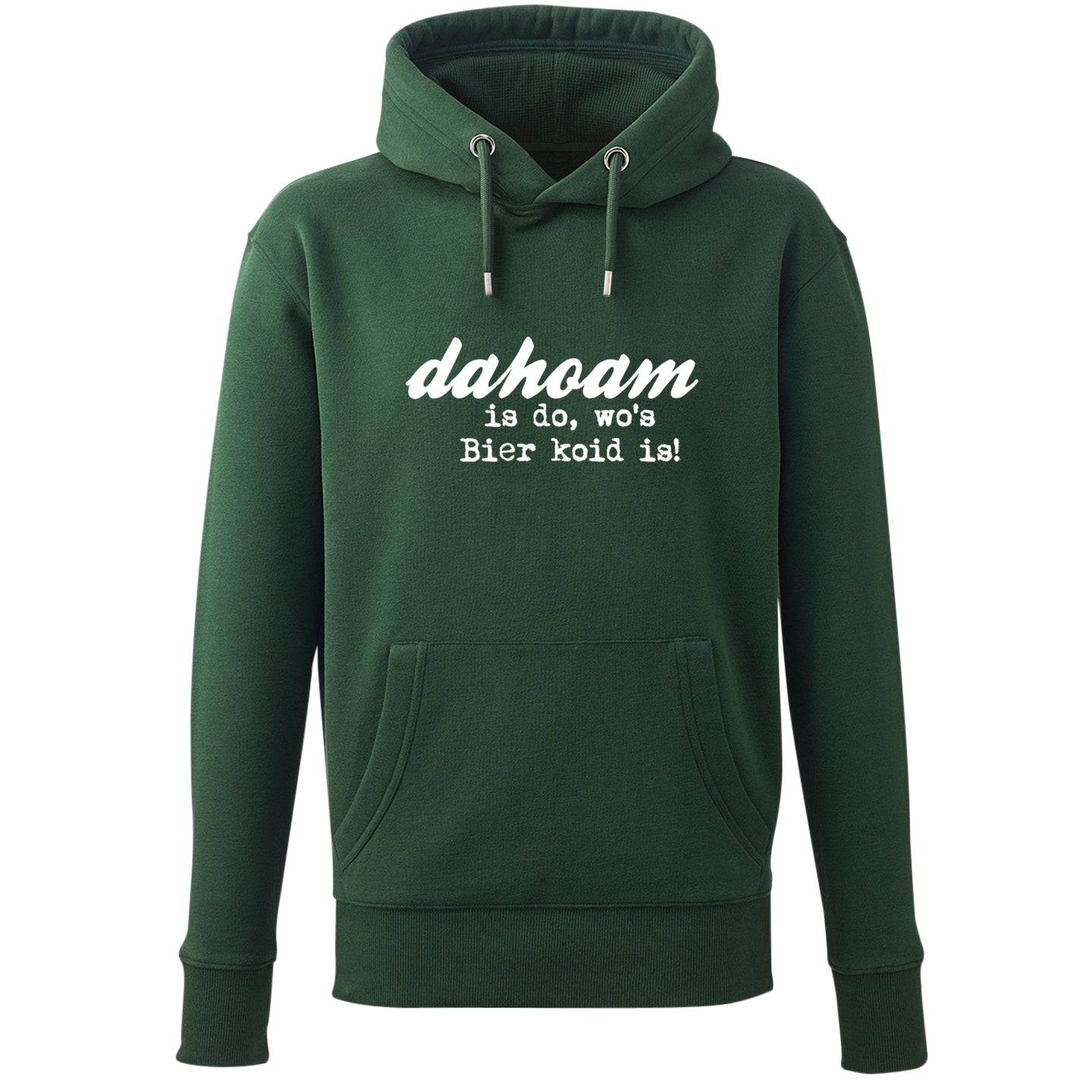 Hoodie "Bier koid" - meinherzschlag.de