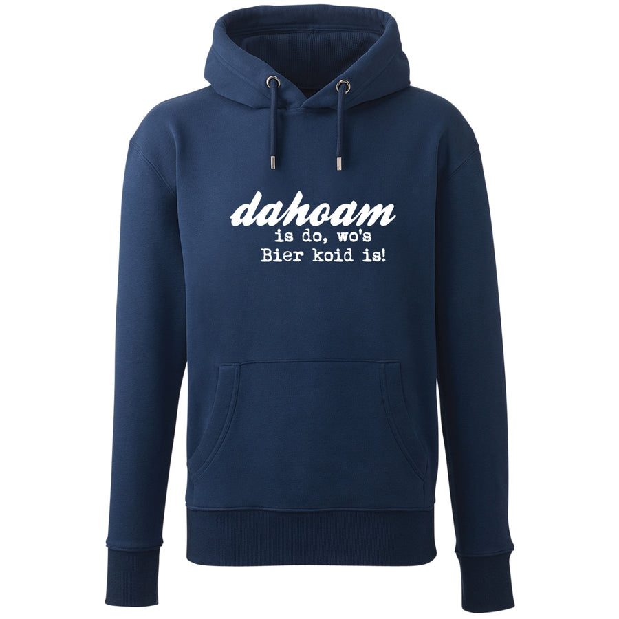 Hoodie "Bier koid" - meinherzschlag.de