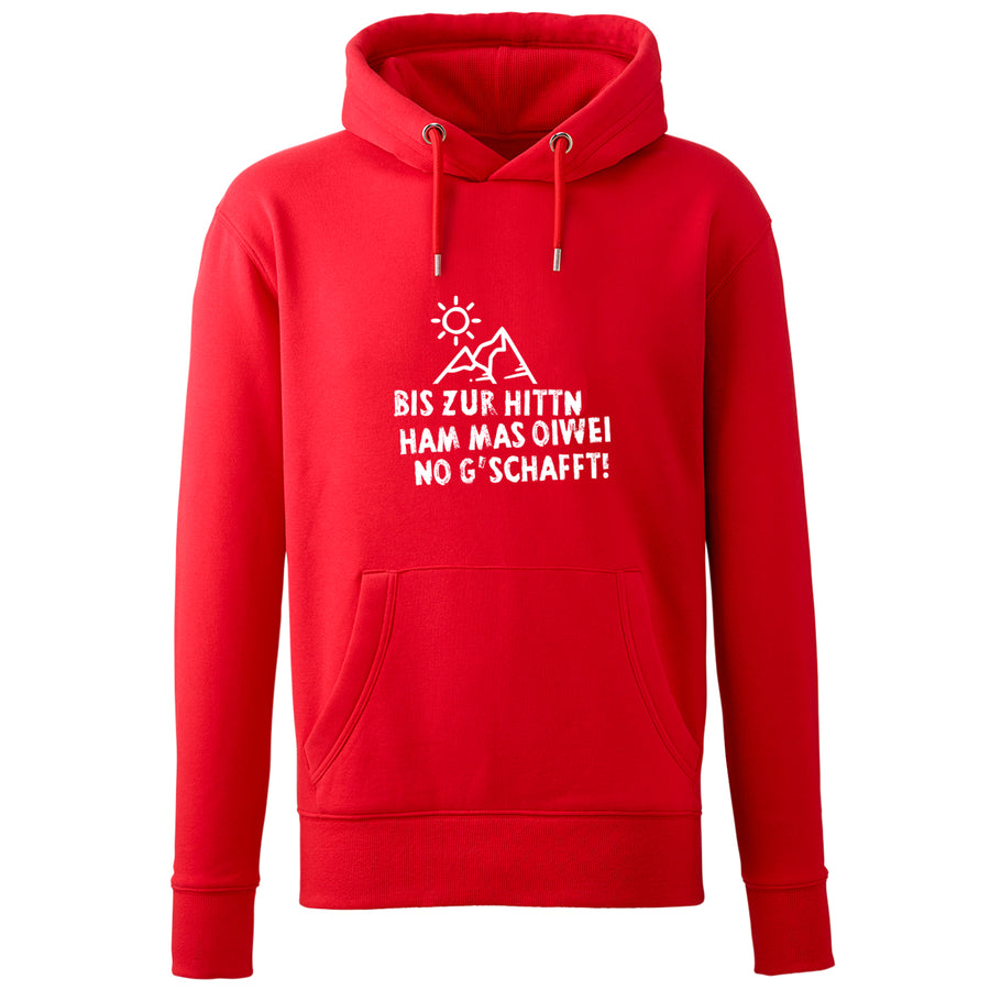Hoodie "Bis zur Hittn" - meinherzschlag.de