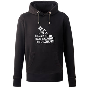 Hoodie "Bis zur Hittn" - meinherzschlag.de