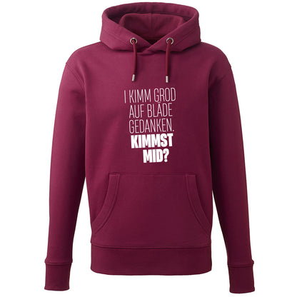 Hoodie "Bläde Gedanken" - meinherzschlag.de