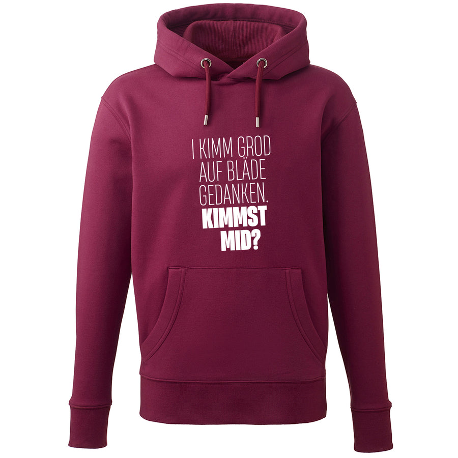 Hoodie "Bläde Gedanken" - meinherzschlag.de