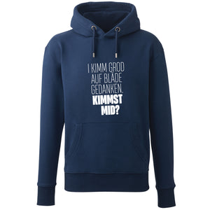 Hoodie "Bläde Gedanken" - meinherzschlag.de