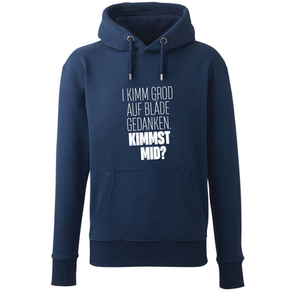 Hoodie "Bläde Gedanken" - meinherzschlag.de