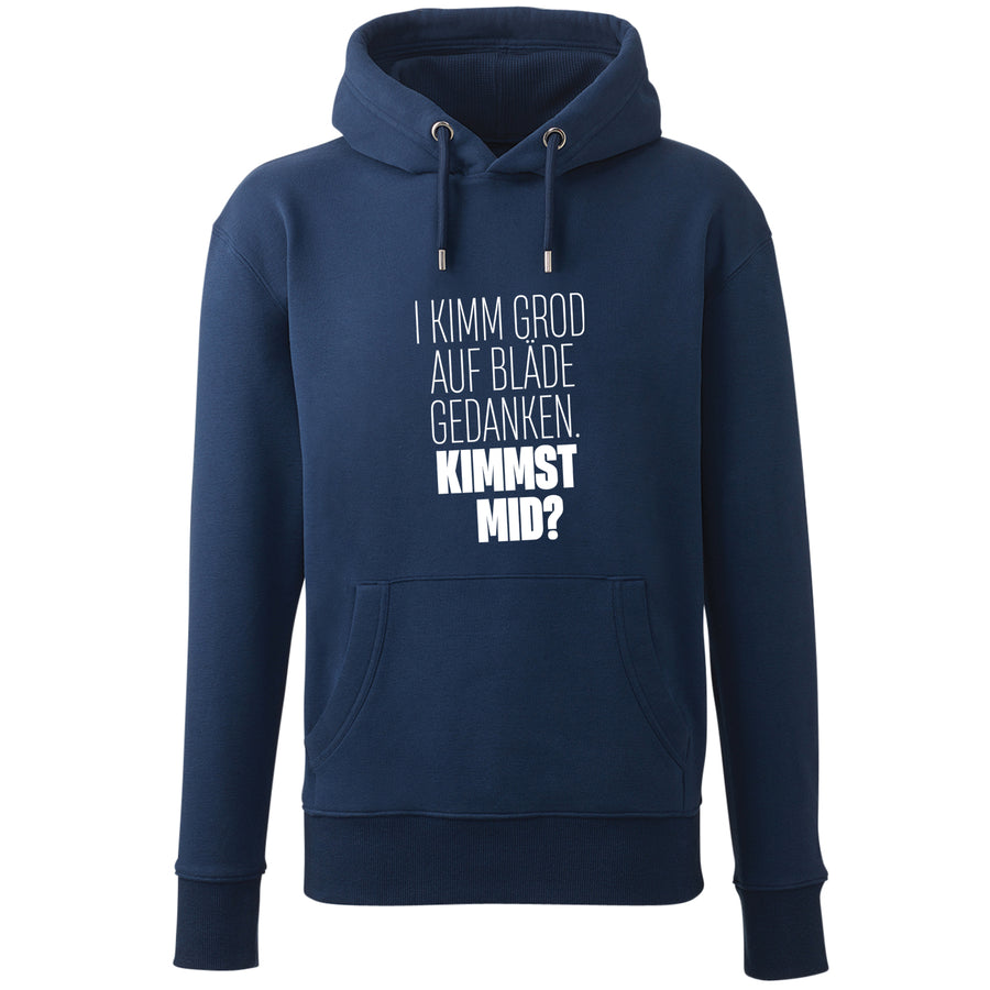Hoodie "Bläde Gedanken" - meinherzschlag.de