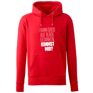 Hoodie "Bläde Gedanken" - meinherzschlag.de