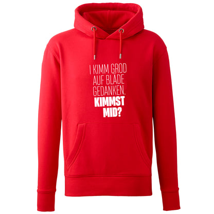 Hoodie "Bläde Gedanken" - meinherzschlag.de