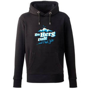 Hoodie "Da Berg ruft!" - meinherzschlag.de