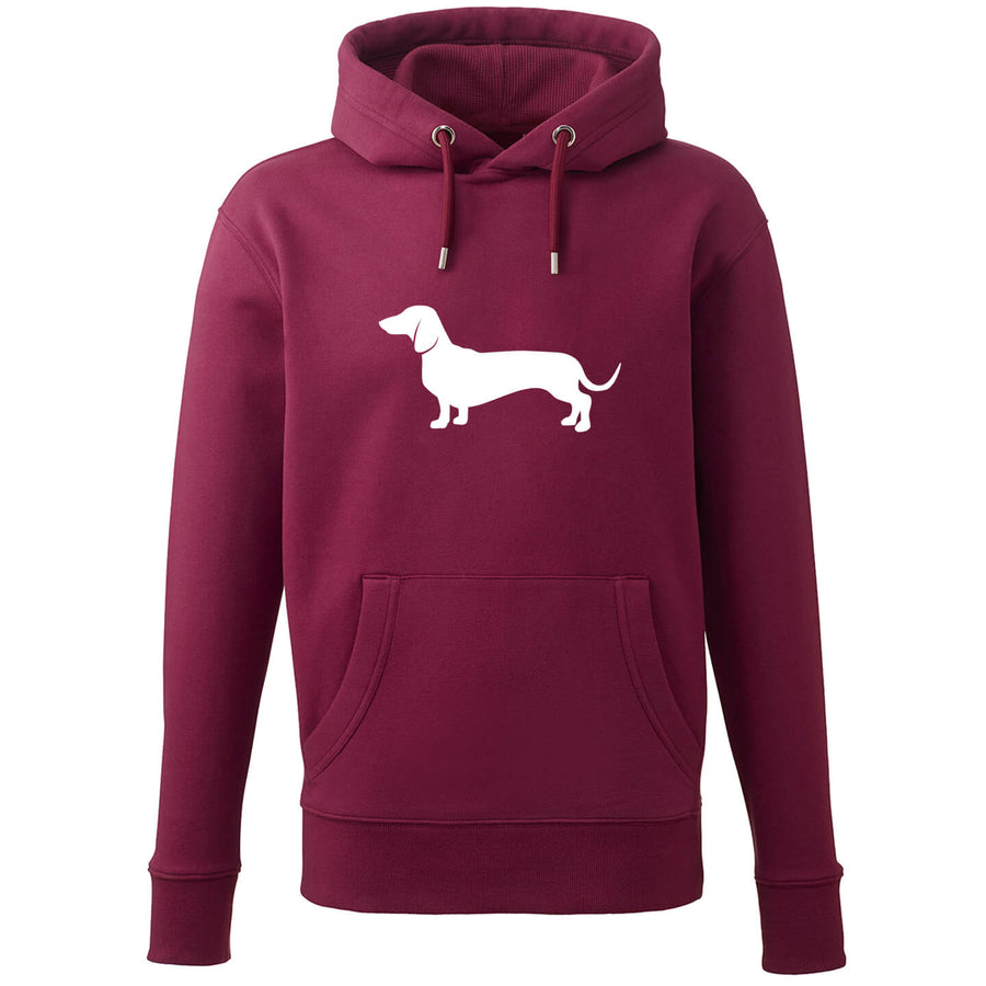 Hoodie "Dackel" - meinherzschlag.de