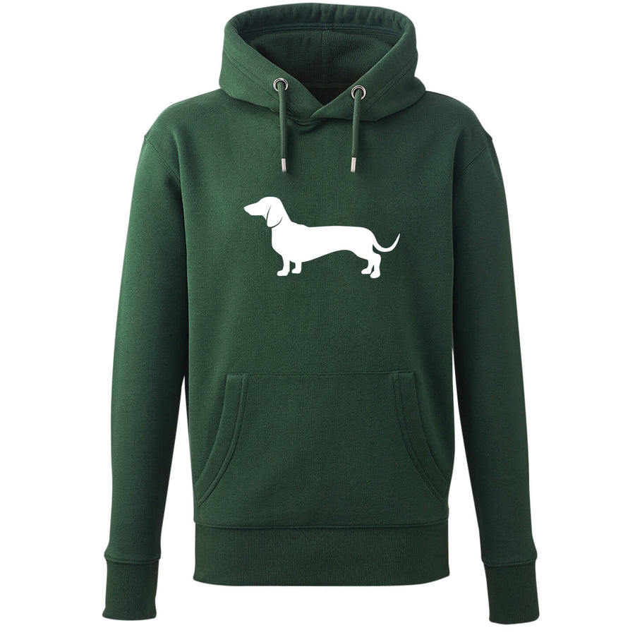 Hoodie "Dackel" - meinherzschlag.de