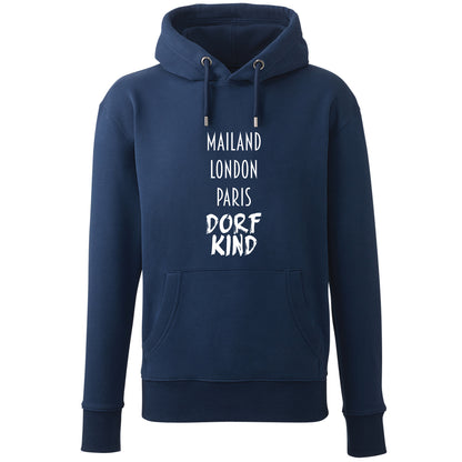 Hoodie "Dorfkind" - meinherzschlag.de