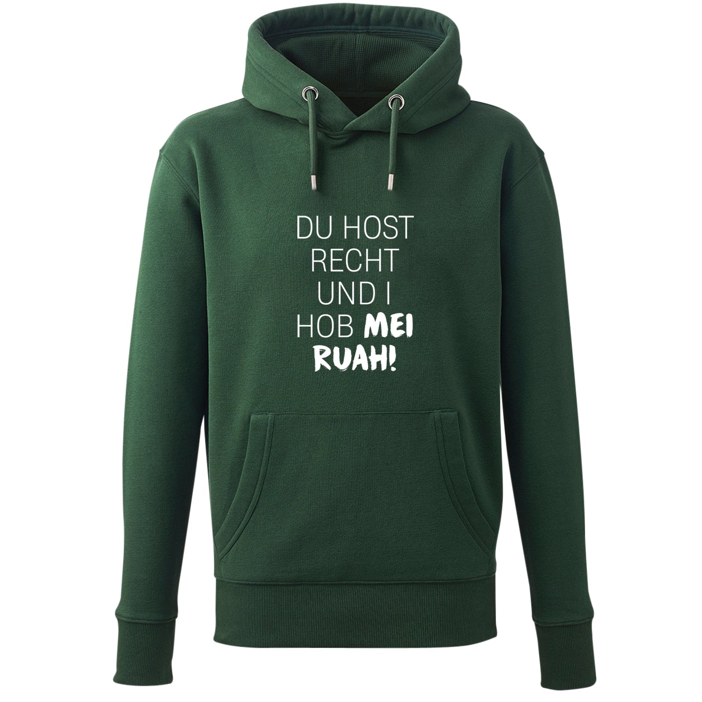 Hoodie "Du host Recht" - meinherzschlag.de