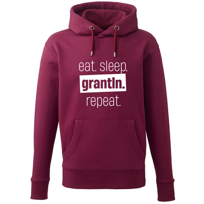 Hoodie "Eat. Sleep. Grantln. Repeat." - meinherzschlag.de