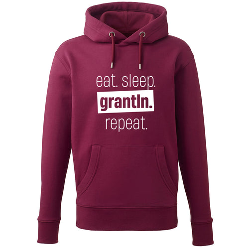 Hoodie "Eat. Sleep. Grantln. Repeat." - meinherzschlag.de