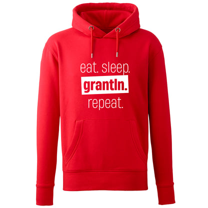 Hoodie "Eat. Sleep. Grantln. Repeat." - meinherzschlag.de