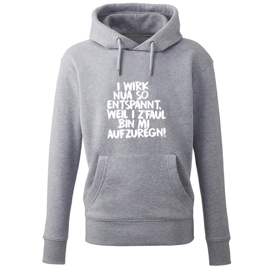 Hoodie "Entspannt" - meinherzschlag.de