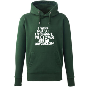 Hoodie "Entspannt" - meinherzschlag.de