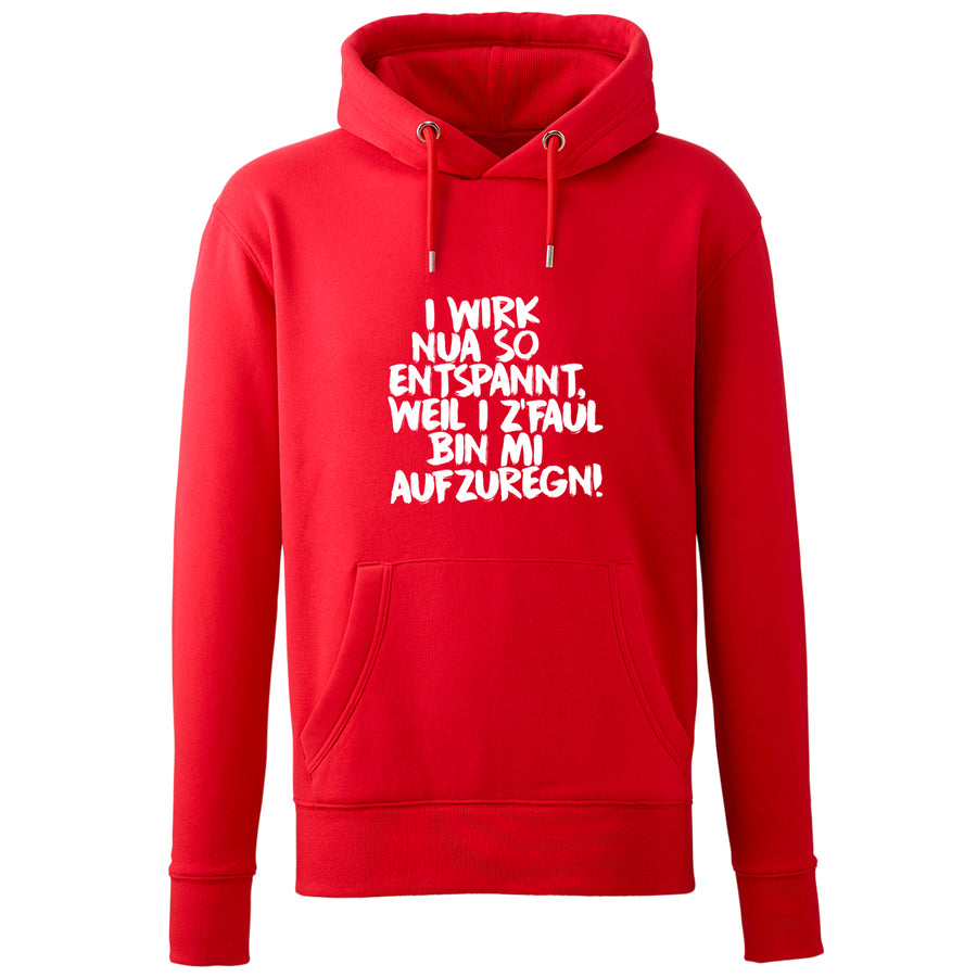 Hoodie "Entspannt" - meinherzschlag.de