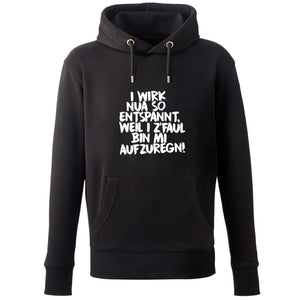 Hoodie "Entspannt" - meinherzschlag.de