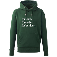 Hoodie "Friede. Freude. Leberkas."