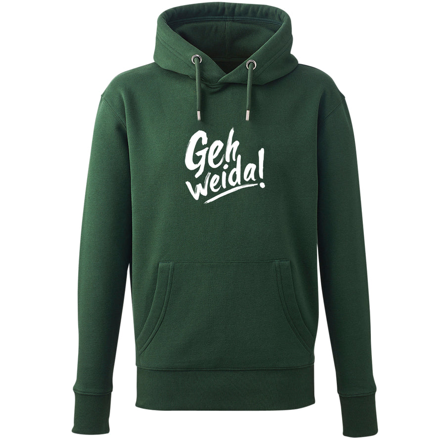 Hoodie "Geh weida!" - meinherzschlag.de