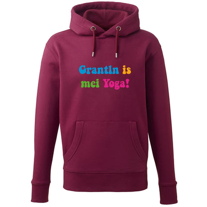 Hoodie "Grantln is mei Yoga!" - meinherzschlag.de