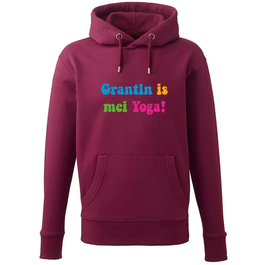 Hoodie "Grantln is mei Yoga!" - meinherzschlag.de