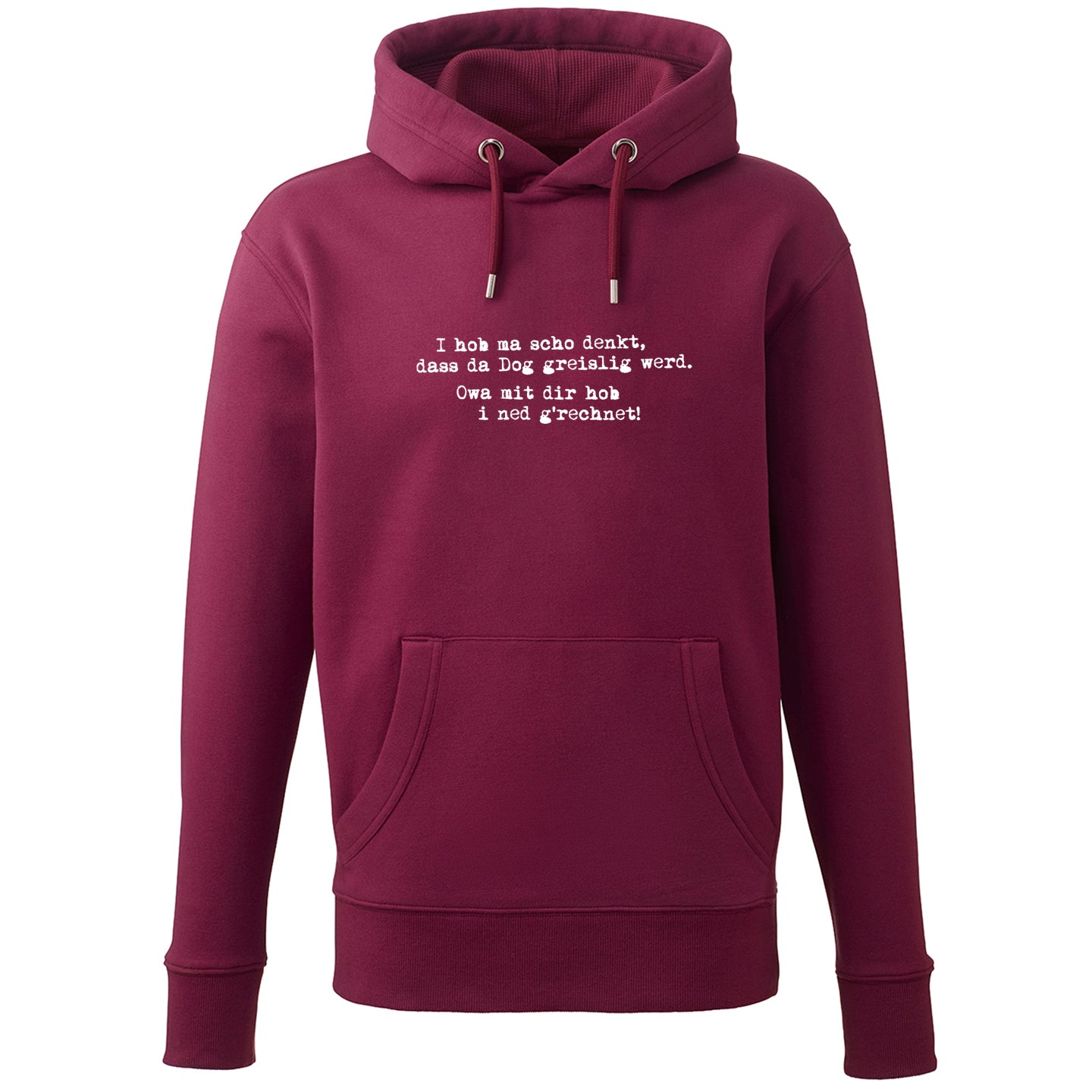 Hoodie "Greislig werd" - meinherzschlag.de