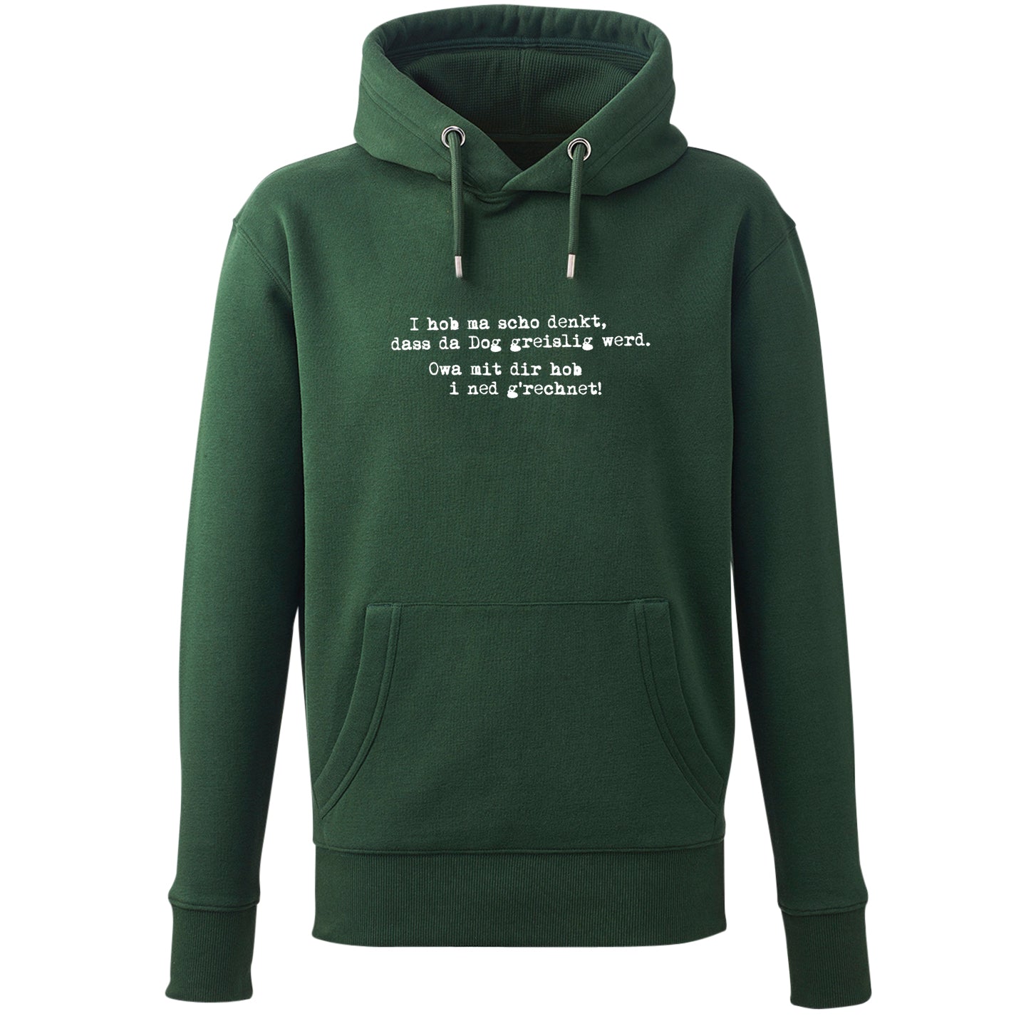 Hoodie "Greislig werd" - meinherzschlag.de