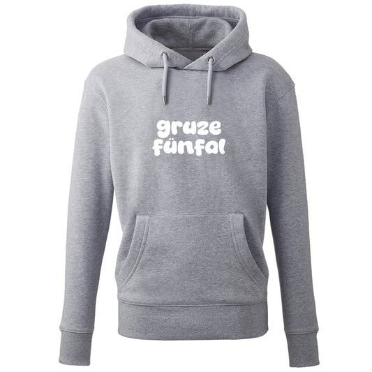 Hoodie "gruze fünfal"