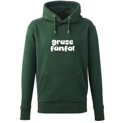 Hoodie "gruze fünfal"