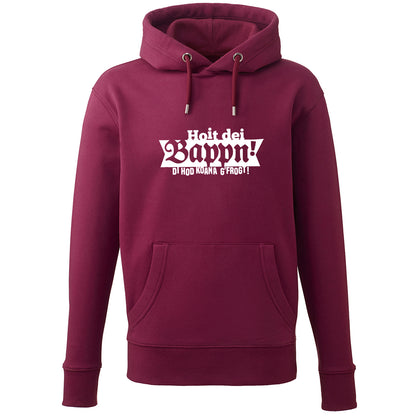 Hoodie "Hoit dei Bappn!" - meinherzschlag.de