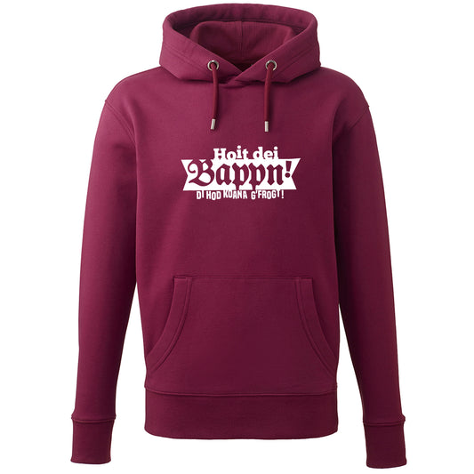 Hoodie "Hoit dei Bappn!" - meinherzschlag.de