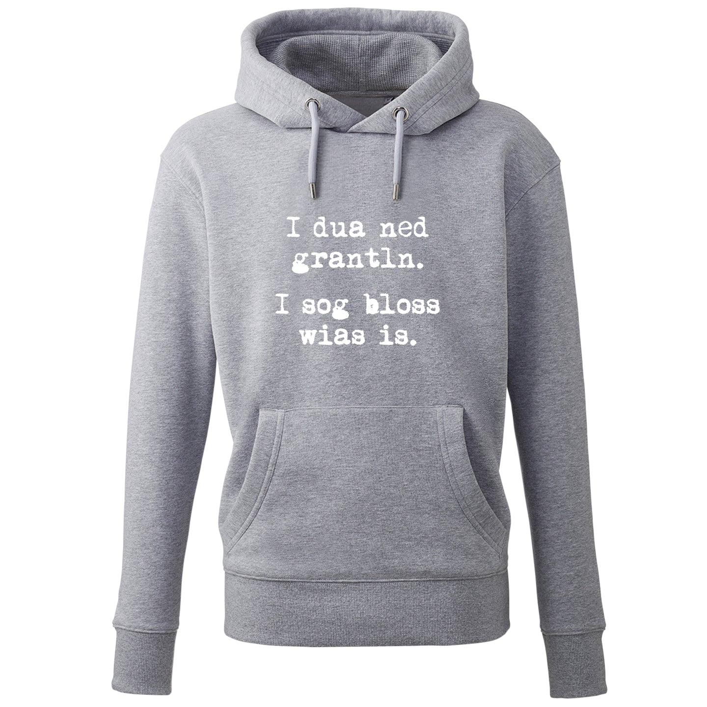 Hoodie "I sog bloss wia's is" - meinherzschlag.de