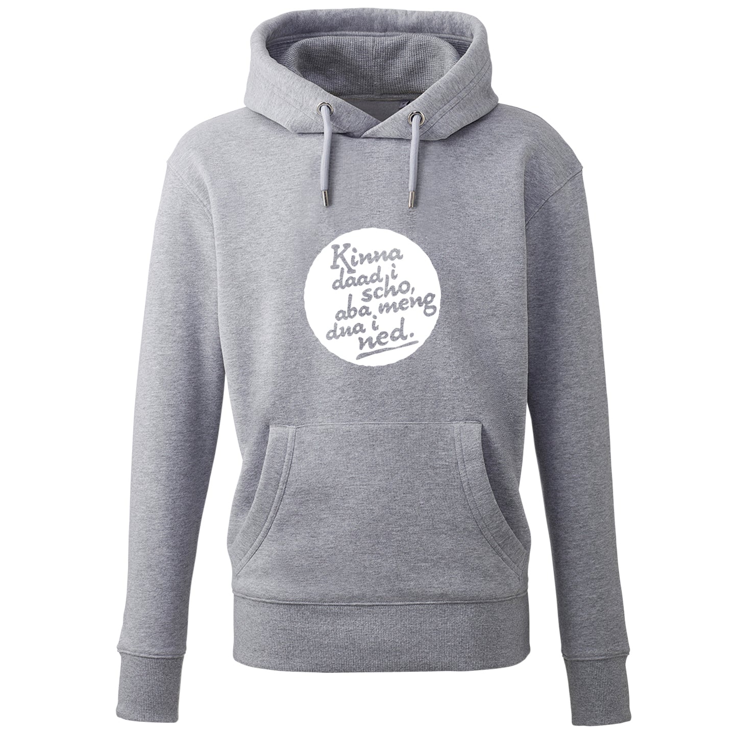 Hoodie "Kinna dad i scho" - meinherzschlag.de