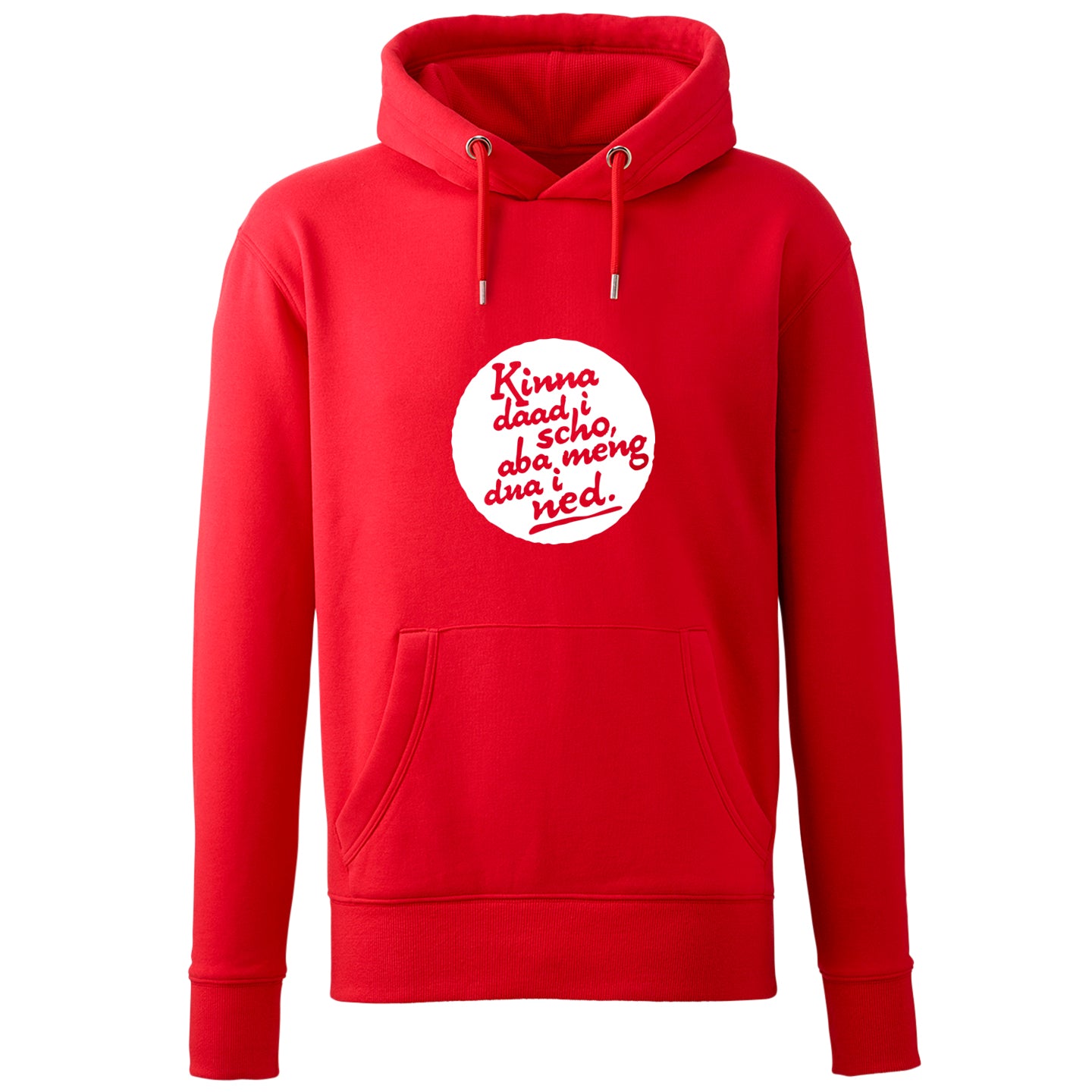 Hoodie "Kinna dad i scho" - meinherzschlag.de