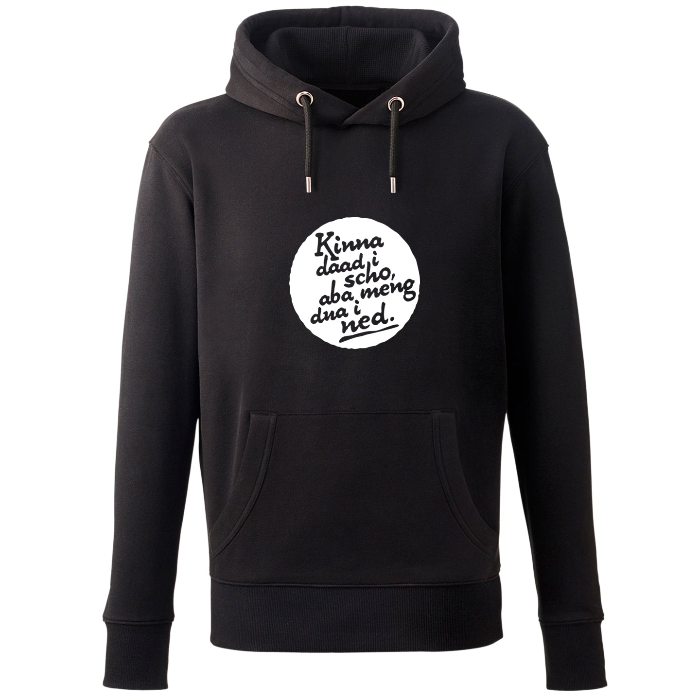 Hoodie "Kinna dad i scho" - meinherzschlag.de