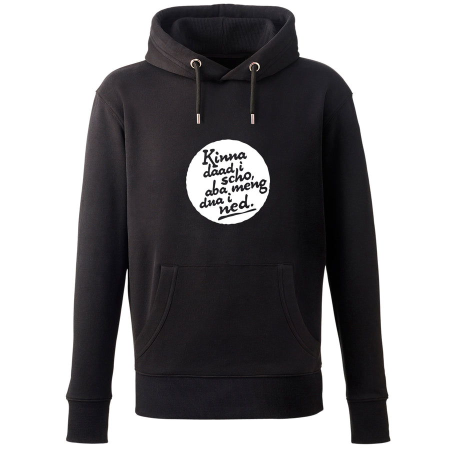 Hoodie "Kinna dad i scho" - meinherzschlag.de