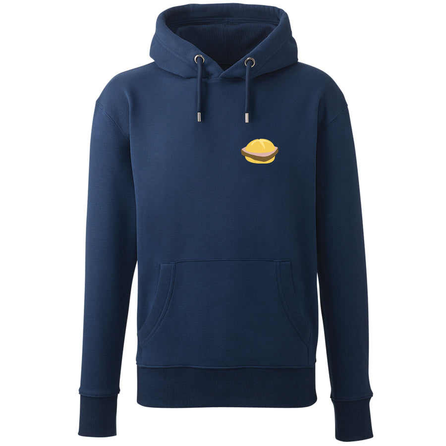 Hoodie "Kloana Leberkas" - meinherzschlag.de
