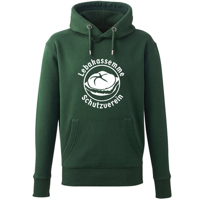 Hoodie "Leberkassemme Schutzverein" - meinherzschlag.de